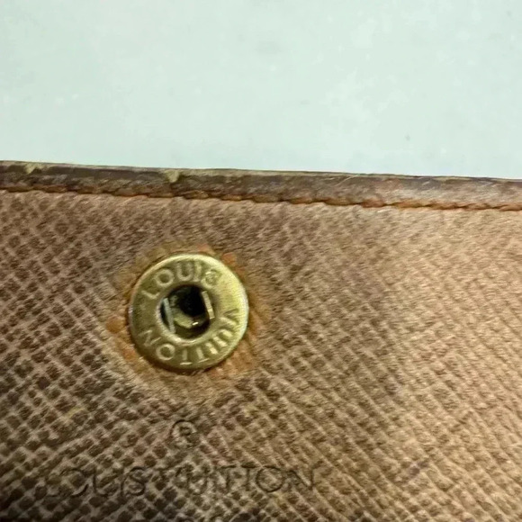 Louis Vuitton monogram portefeuillle Sarah bifold long wallet AUTHENTIC main image 2